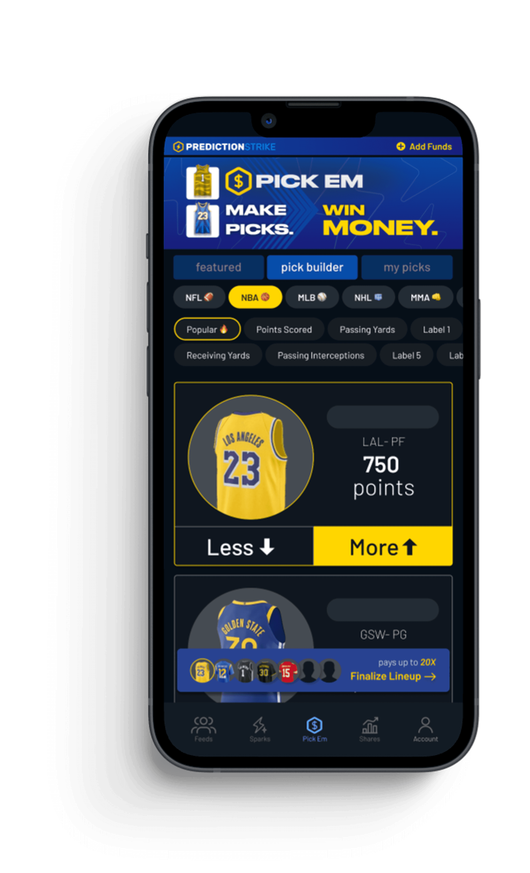 full featured app features